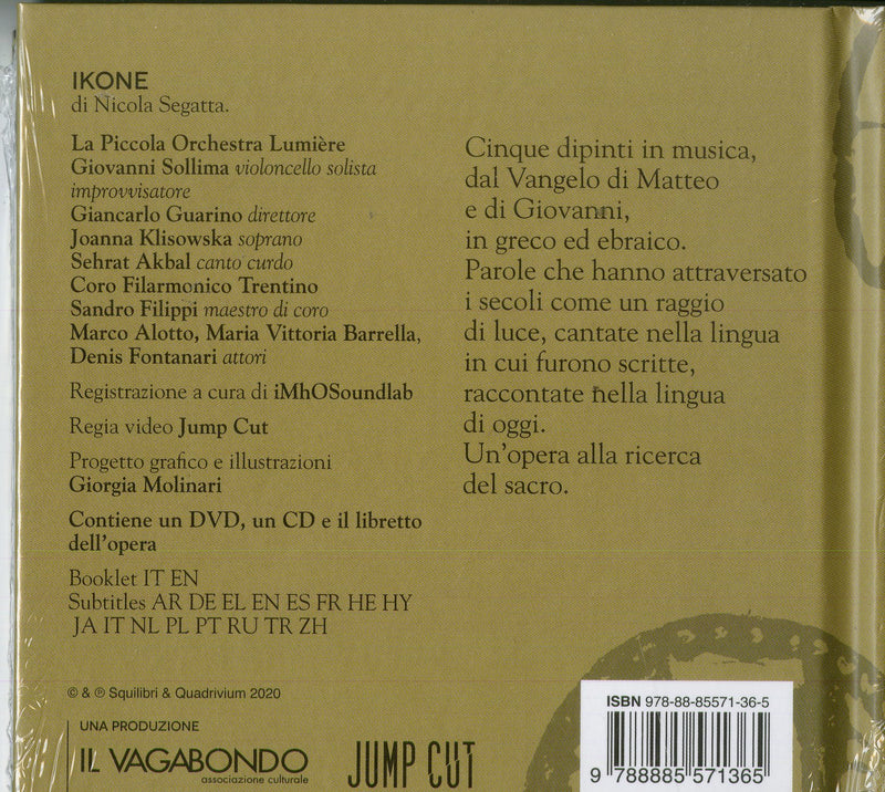 Sollima Giovanni, Piccola Orchestra Lumiere - Ikone (Cd + Dvd) Cd 9788885571365