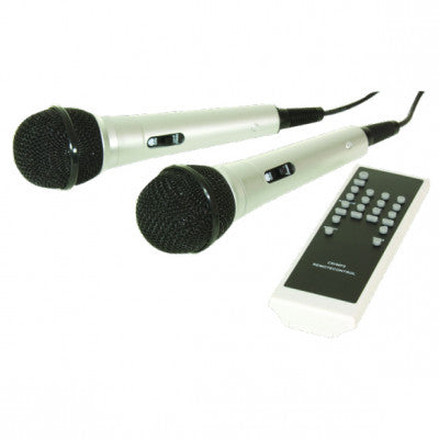 Portable Karaoke Set with CD/USB/MP3 Player