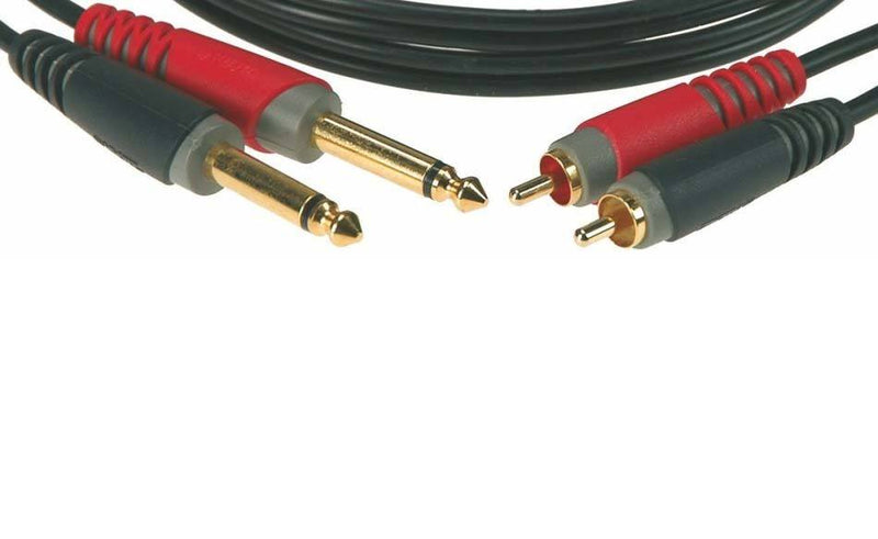 Klotz AT-CJ 0300 - RCA - 2x 6.3 jack - 3m