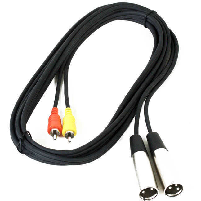 Antoc cavo - RCA - 2x XLR - 3m