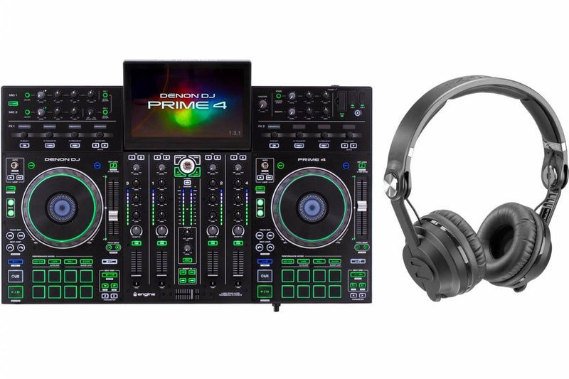 Denon DJ Prime 4 - + Zomo HD-3000