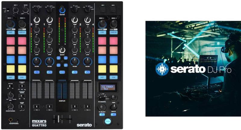 Mixars Quattro - + Serato DJ Pro