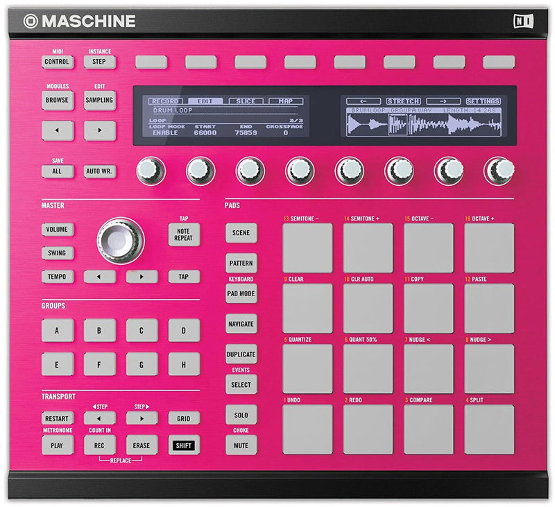 Native Instruments Custom Kit Maschine MK2 - Pink Champagne