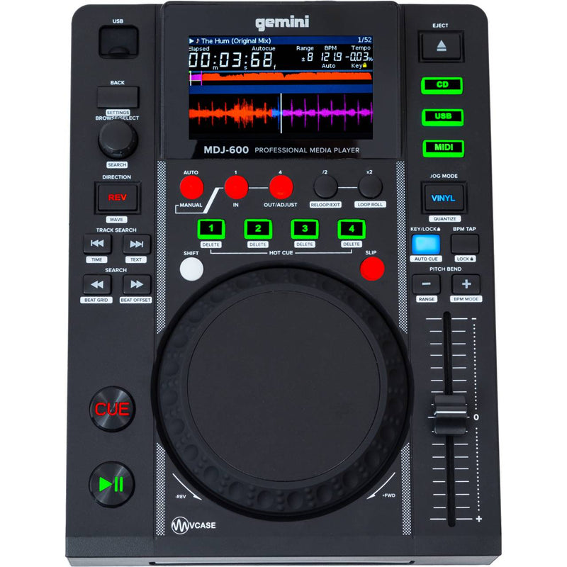 Gemini MDJ-600 - + RC DJ USB Stick