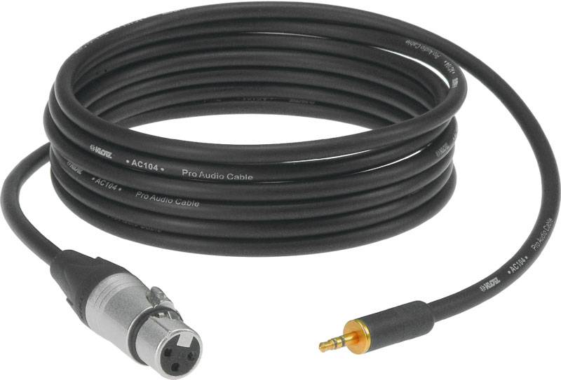 Klotz AUXMF0150 - XLR (f) - 3.5mm Jack - 1,5m