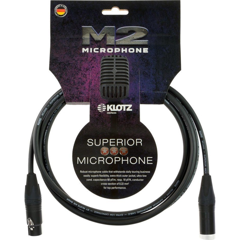 Klotz M2FM1-0100 - XLR m - XLR f -1m