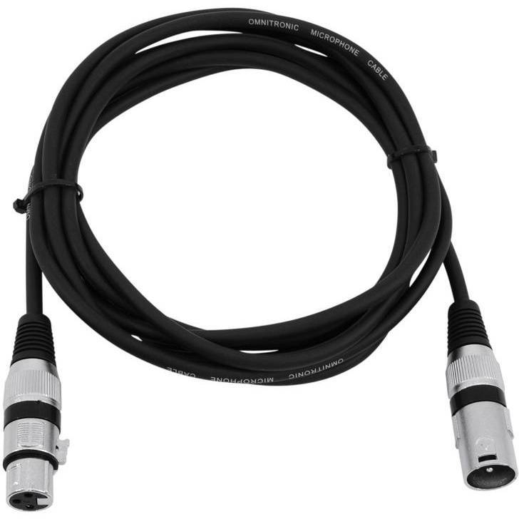 Omnitronic MC-30 - XLR (m) - XLR (f) - 3m