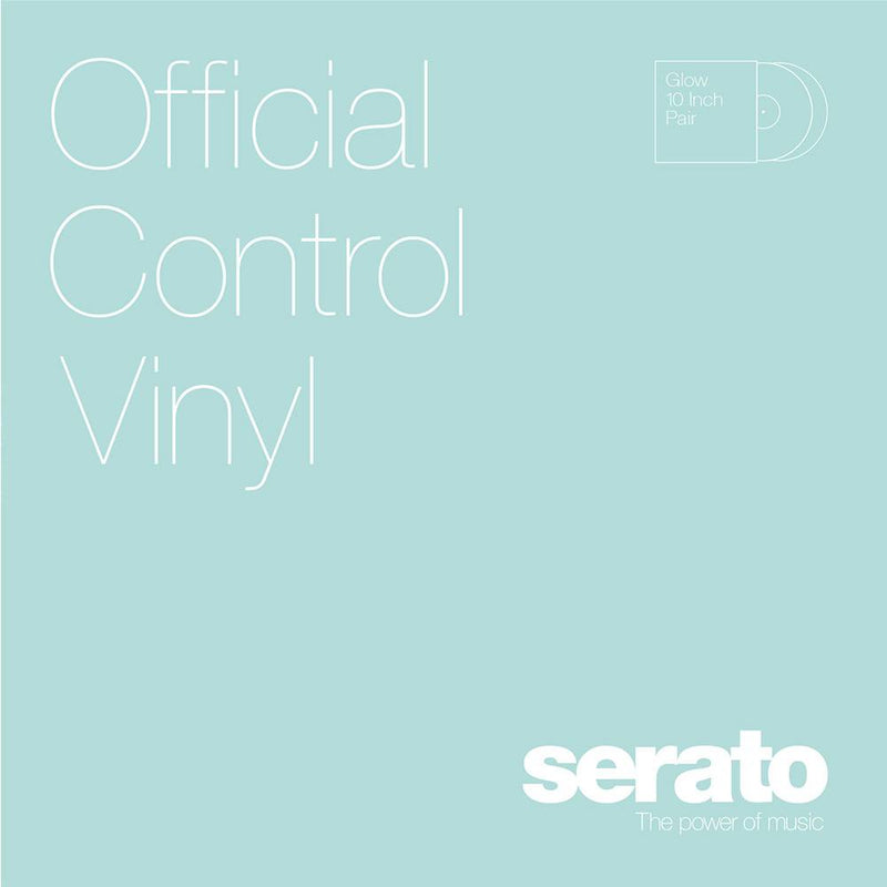 Serato 10" Control Vinyl - Glow in the Dark