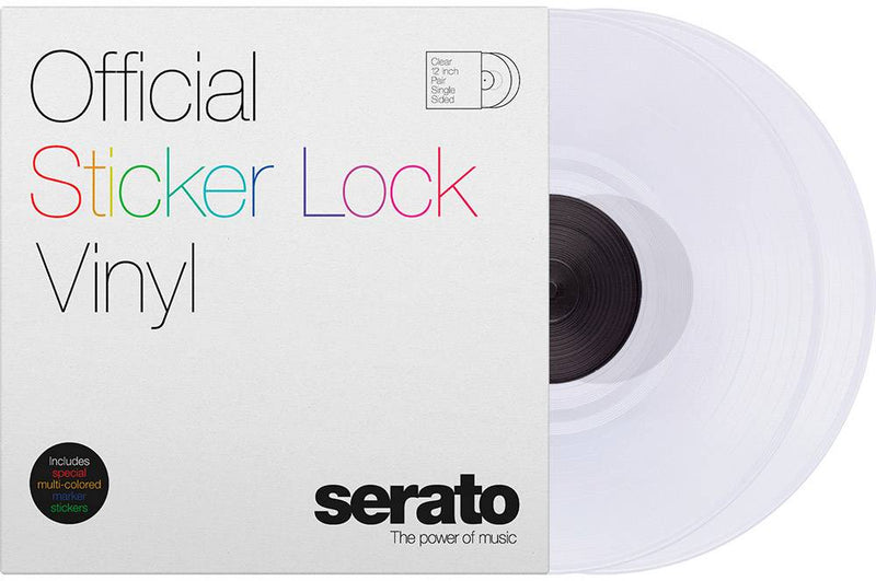 Serato 2x12" Sticker Lock Control Vinyl