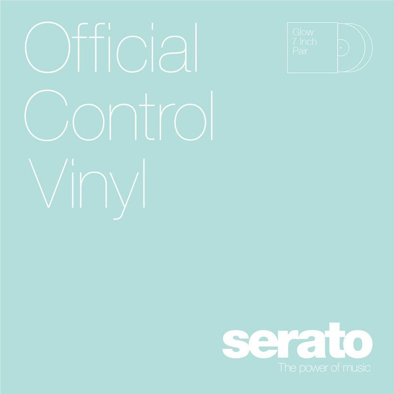 Serato 2x7" Control Vinyl - Glow in the Dark