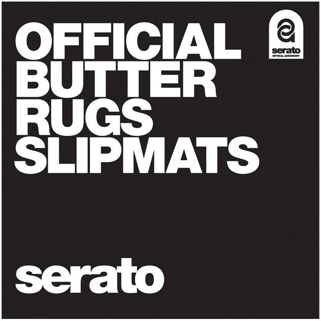 Serato 7â€œ Butter Rugs Slipmat - nero