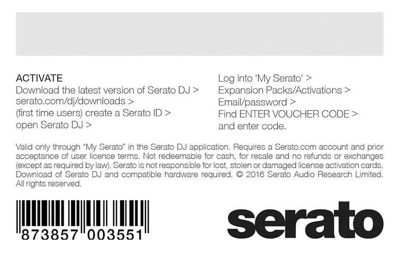 Serato DJ Pro (Scratchcard)