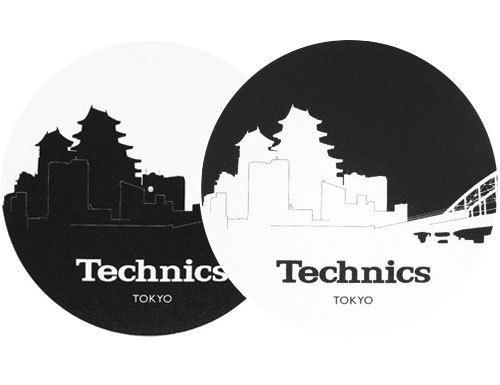 2x Slipmats - Technics Skyline Tokyo