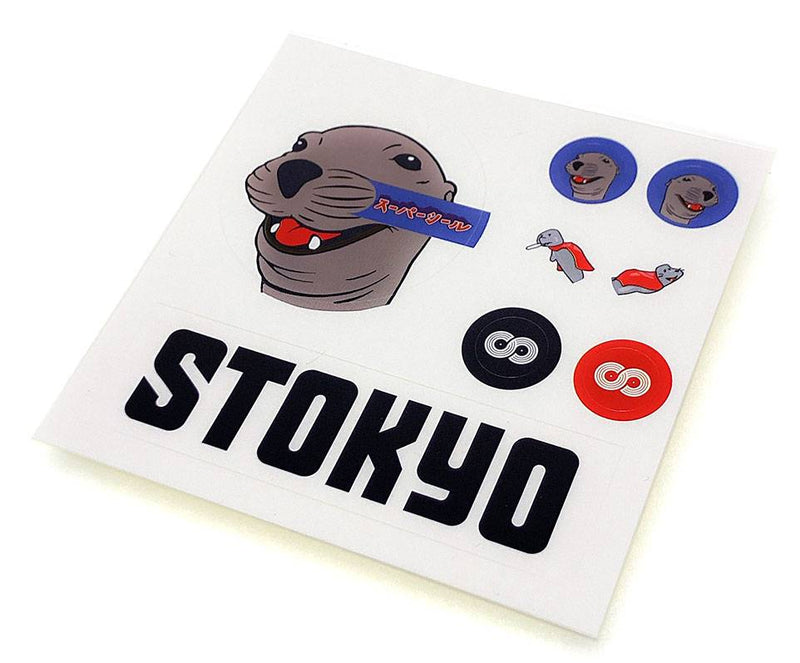 Stokyo 3“ Super Seal (DJ QBert) - Box-Set - nero