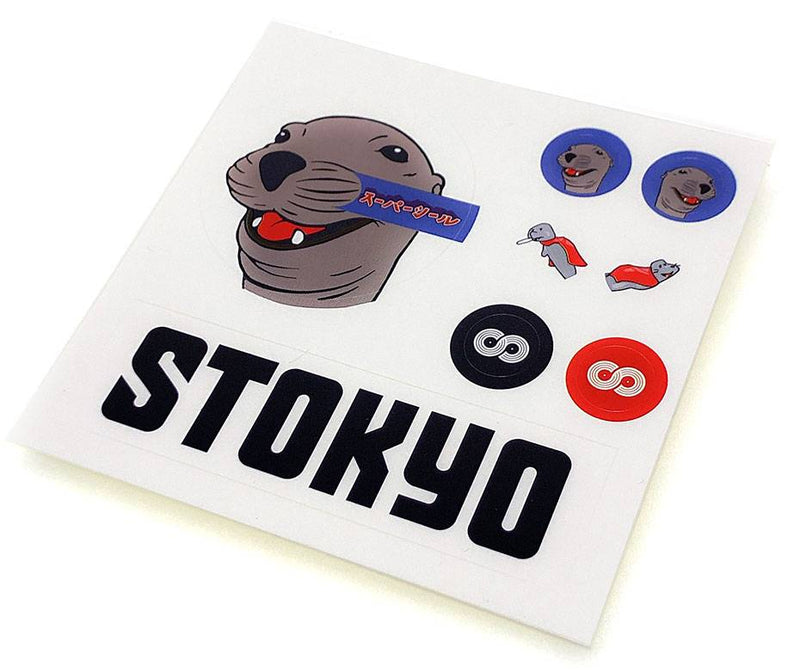 Stokyo 3“ Super Seal (DJ QBert) - Box-Set - bianco