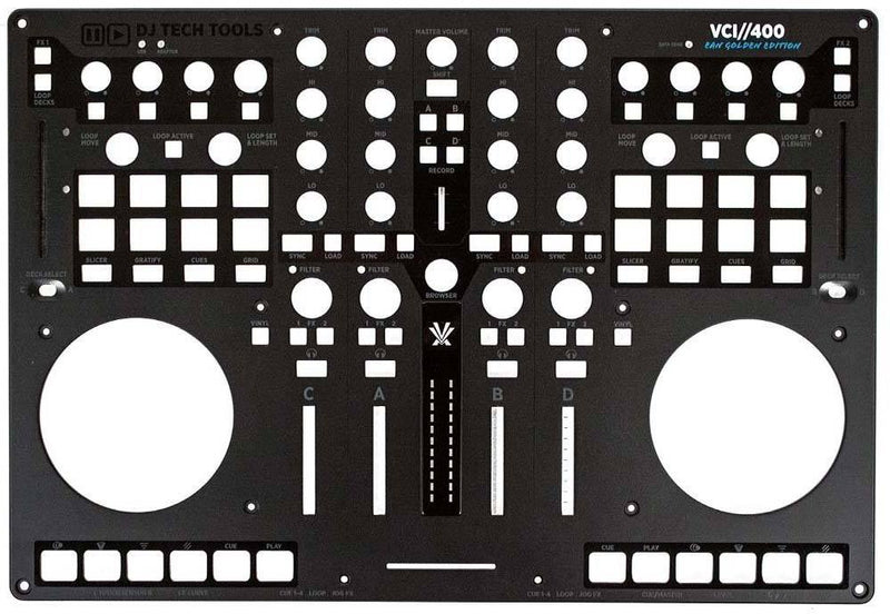 Vestax Faceplate - VCI-400 Ean Golden