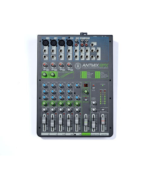 ANTMIX 8FX CONSOLLE MIXER A 8 CANALI