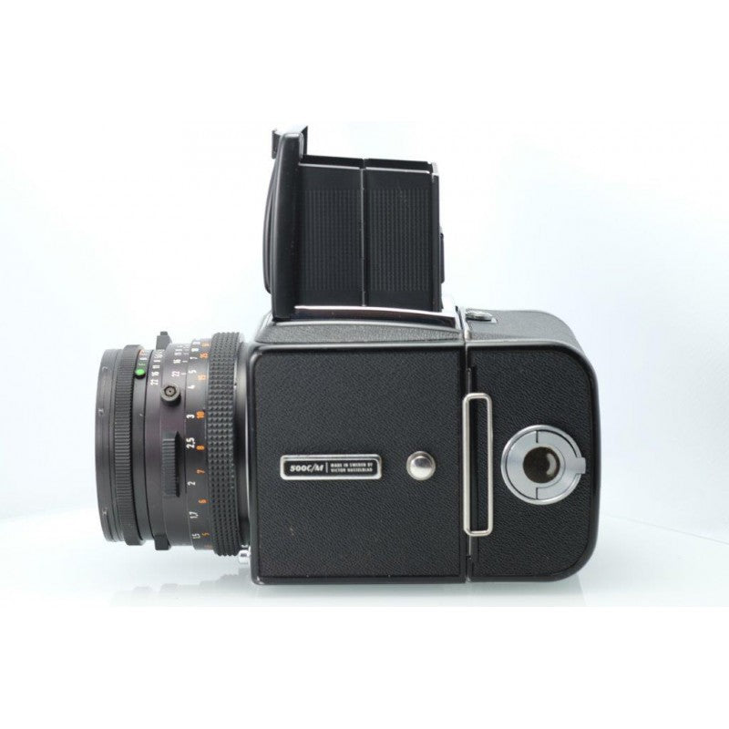 HASSELBLAD 500 C/M + 80MM + A12 BLACK - USATO - USED