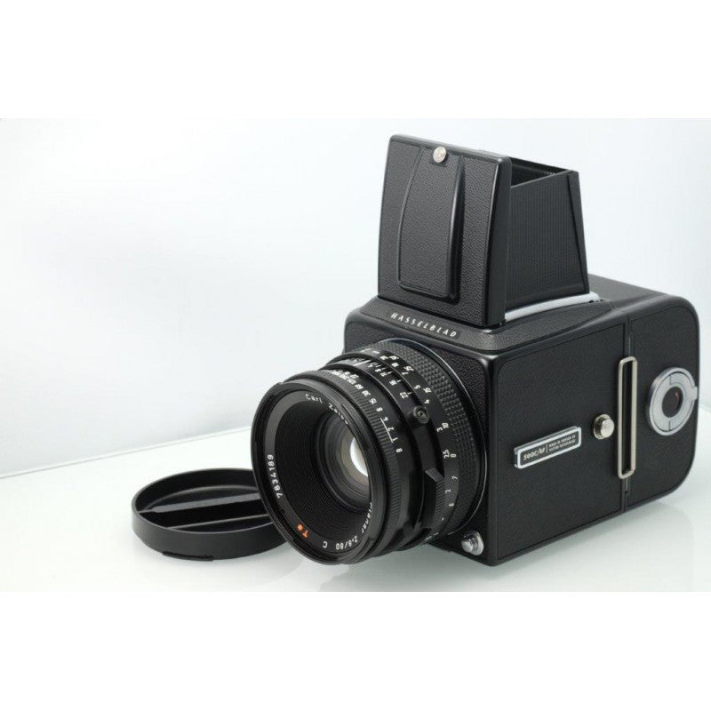 HASSELBLAD 500 C/M + 80MM + A12 BLACK - USATO - USED