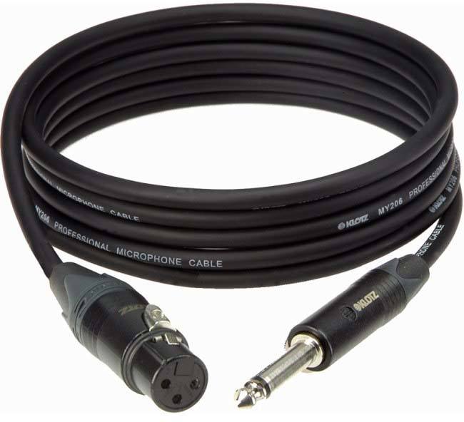 Klotz M1FP1N0100 - XLR - 6.3 Jack- 1m