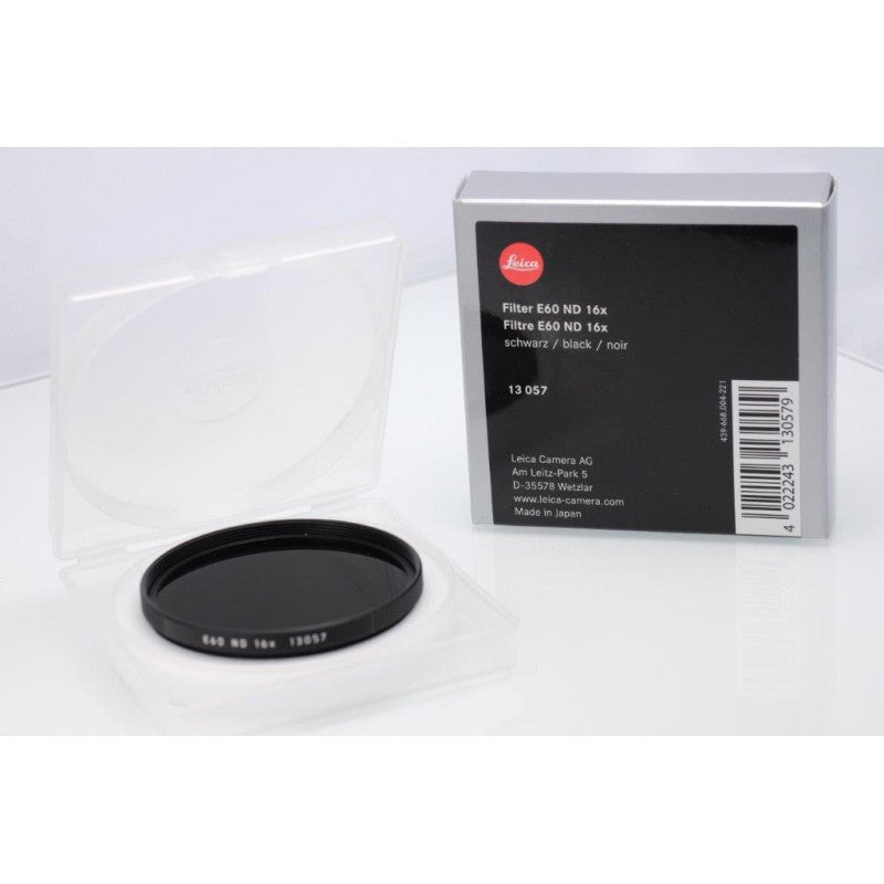 LEICA 13057 FILTRO ND 16X 60MM BLACK - USATO - USED