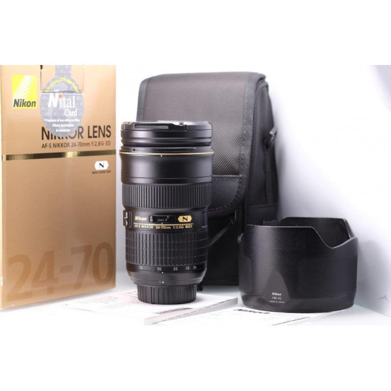 NIKON AF-S 24-70MM F2,8G ED N - USATO - USED