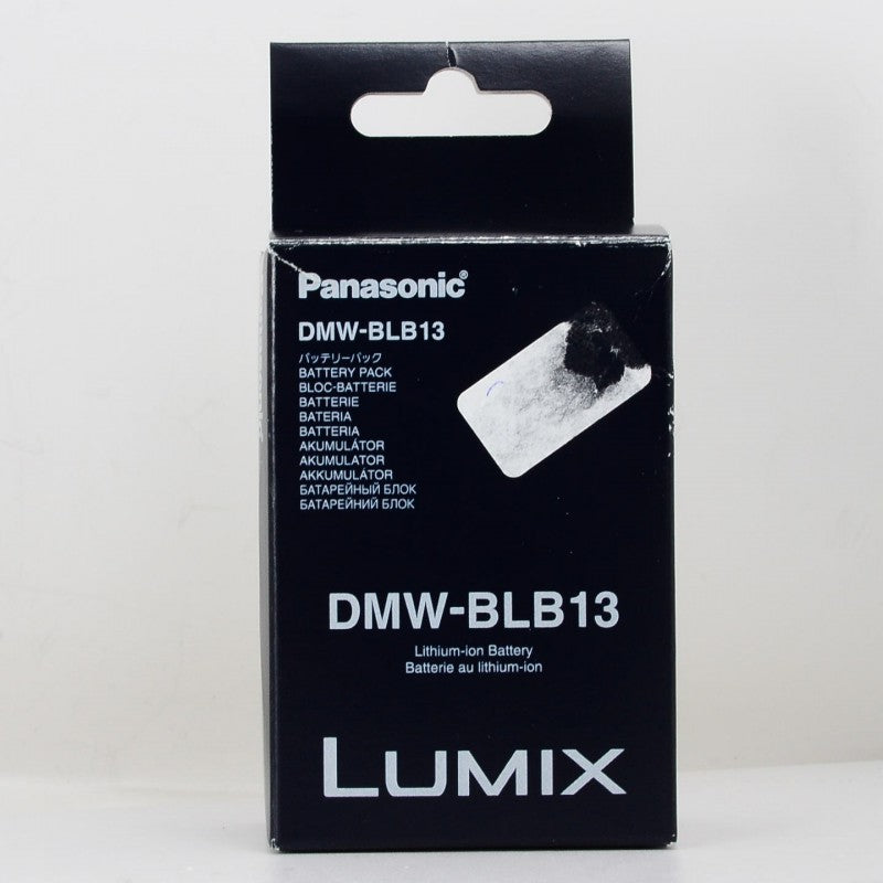 PANASONIC DMW-BLB13 BATTERIA PER G1/G2 - USATO - USED