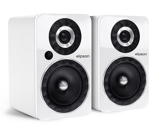 Coppia di diffusori attivi a 2 vie con Bluetooth Elipson "Prestige Facet 6BBT", 70W (bianco)