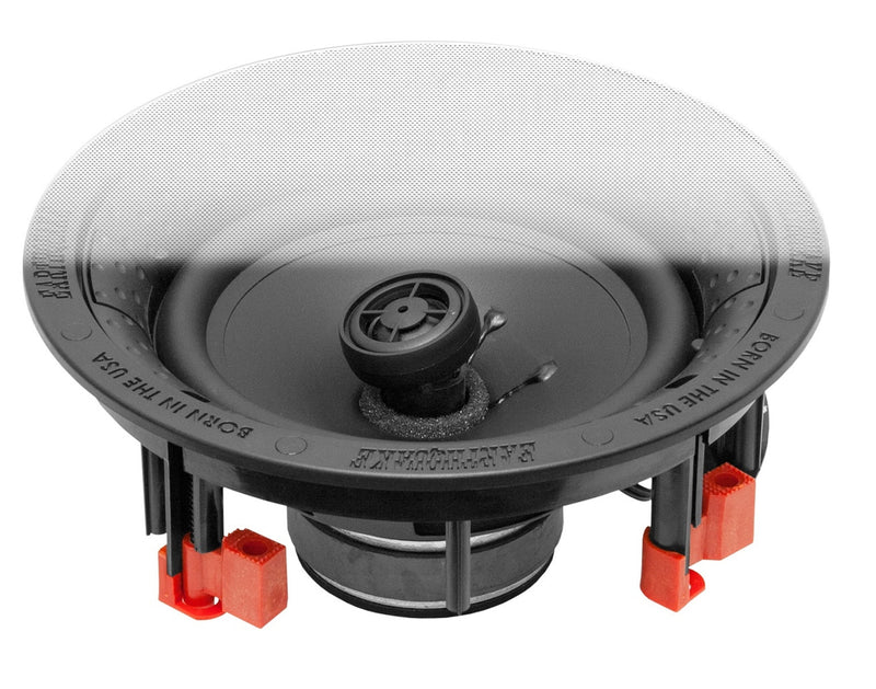 Coppia di diffusori a soffitto full range Earthquake "R-650", diametro woofer 6.5" 160W con tweeter orientabili