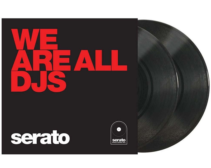 Serato Control Vinyl 2x10" - We are all DJs