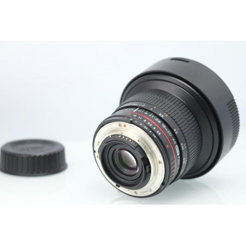 SAMYANG 12MM F2,8 ED AS NCS x NIKON - USATO - USED