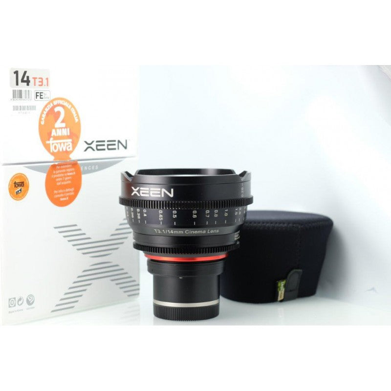 SAMYANG 14MM XEEN T3,1 SONY E - USATO - USED