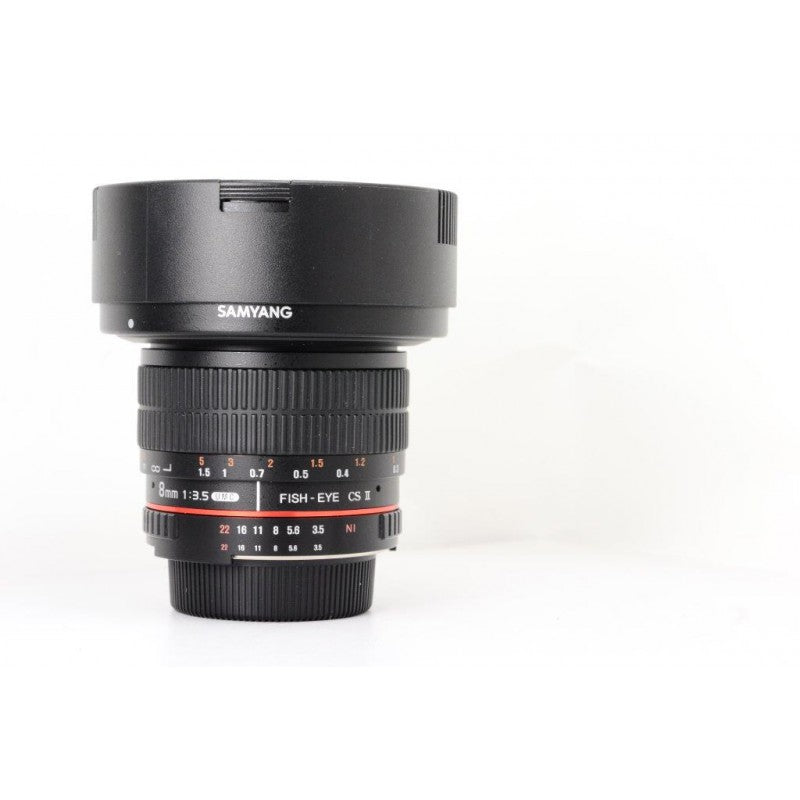 SAMYANG 8MM F3,5 FISHEYE CS II NIKON AE - USATO - USED