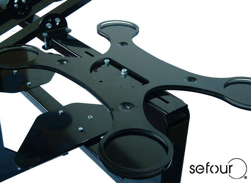 Sefour Supporto Attrezzatura DJ Console per Equipment X25 nero