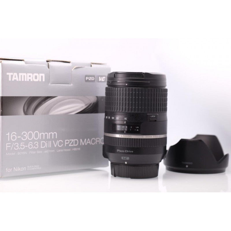 TAMRON 16-300 F3,5-6,3 DI II VC PZD NIK - USATO - USED