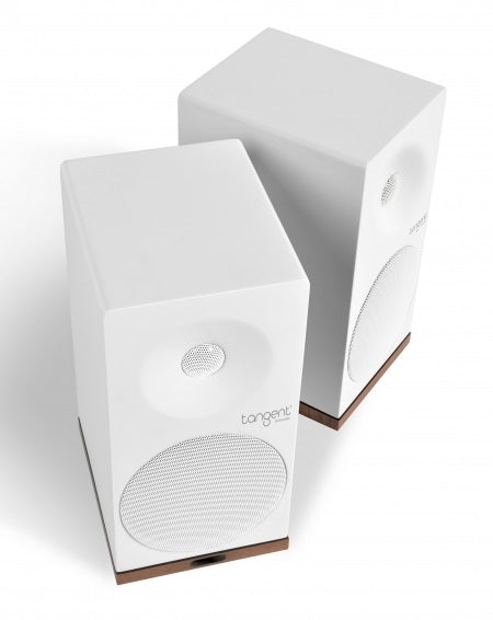 Coppia di diffusori attivi a 2 vie con Bluetooth e Chromecast Tangent "Spectrum X5 BT", 2x50W (bianco)