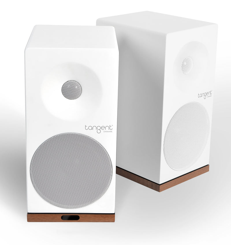 Coppia di diffusori attivi a 2 vie con Bluetooth e Chromecast Tangent "Spectrum X5 BT", 2x50W (bianco)