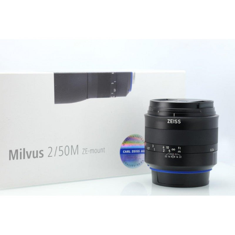 ZEISS MILVUS 50MM F2 ZE MAKRO PLANAR - USATO - USED